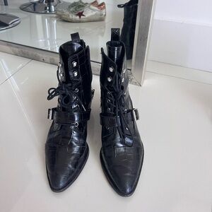 All Saints leather ankle boots